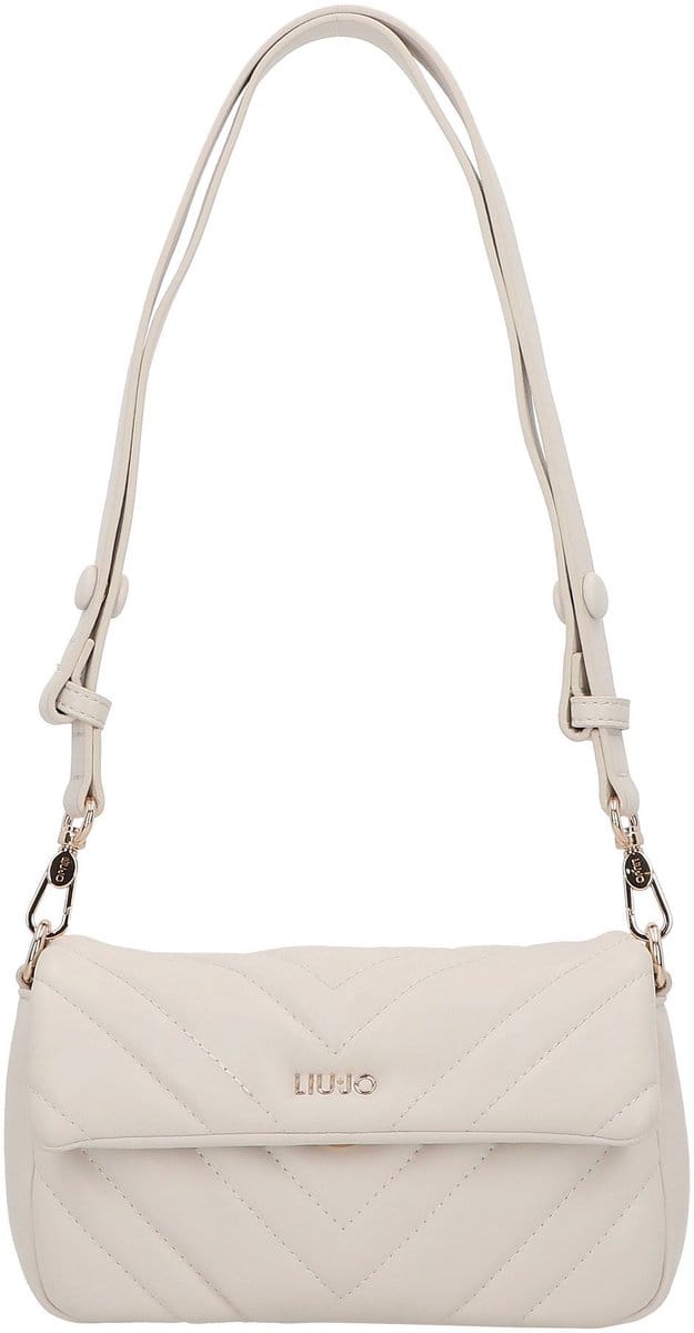 LIU JO schoudertas avondtas Lunny Crossbody Bag Marmo crème