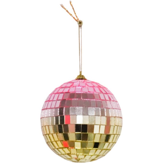 Housevitamin Disco Kerstbal Ø15 cm – Spiegelbal – Discobal – Kerstboomversiering – Glamour Kerstdecoratie