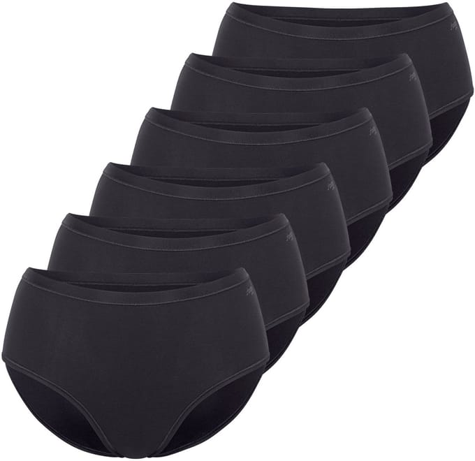 sloggi Dames midi slip 6 pack GO Daily Cotton