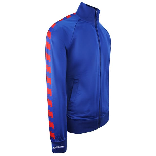 Mitchell & Ness Detroit Pistons Heren Blauw Track Jacket