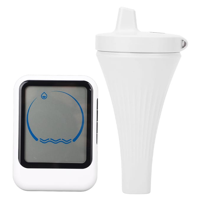 Zwembad Temperatuurmeter met Display Draadloze Temperatuurmeter Zwevend voor Vis Aquarium gray