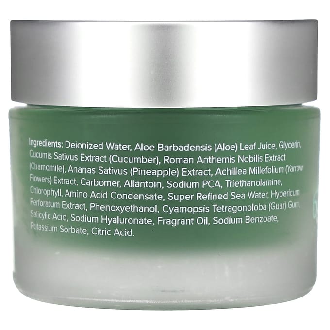 ClarityRx, Kalmerend Masker met Koudgeperste Komkommer, 1,7 oz (50 gr) white