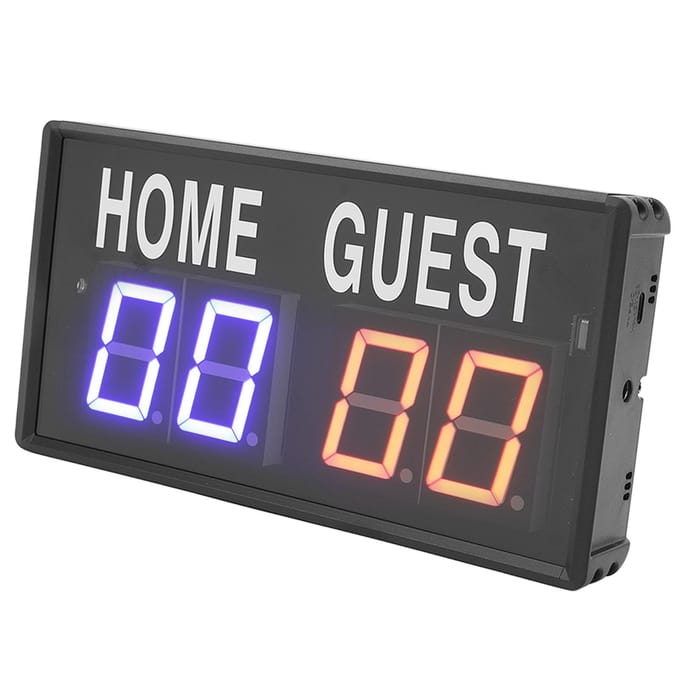 Elektronisch Scorebord Aluminiumlegering Afstandsbediening 100?240V Digitaal Tafelscorebord voor blue