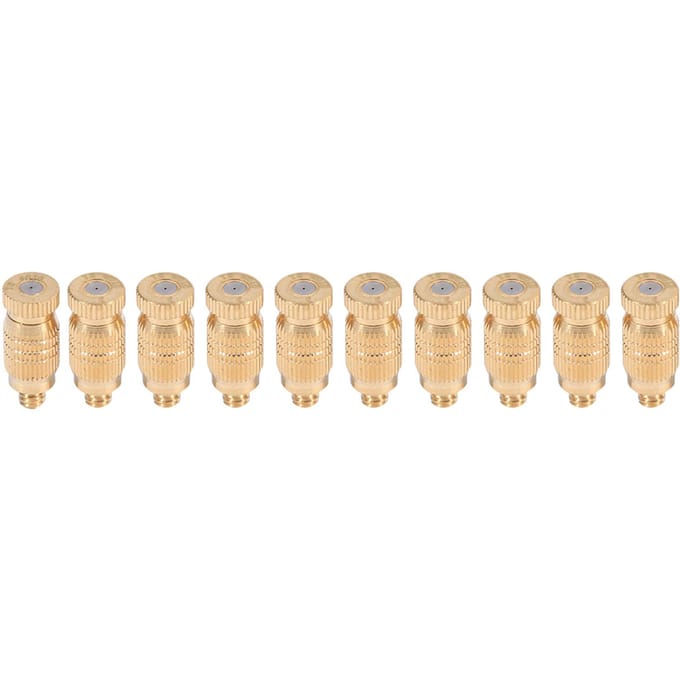 10 stuks Messing Nevelsproeiers met Draad Nevelende Sproeikop beige
