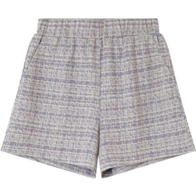 Paarse tweed short Ivan - Grace & Mila