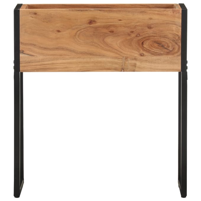 vidaXL - Plantenbak - 60x20x68 - cm - massief - acaciahout