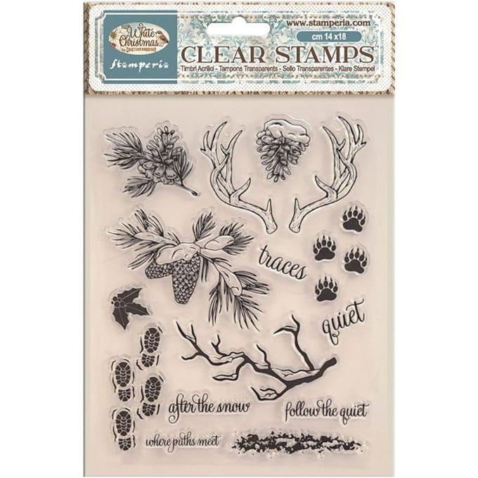 Stamperia Clear-Stamps "White Christmas"