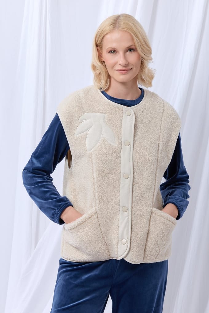 Lords & Lilies Dames Bodywarmer Beige XS/S