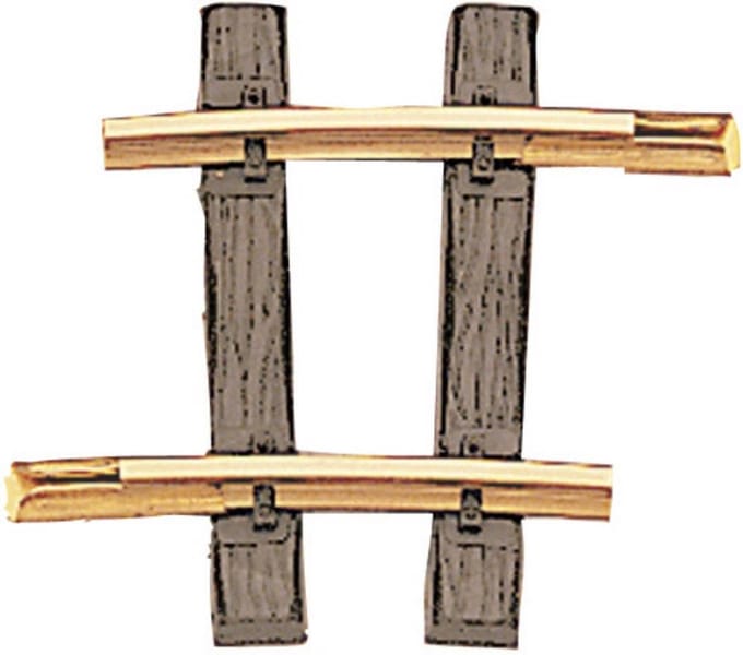 G LGB rails 11040 Gebogen rails 7.5 ° 645 mm 1 stuk(s)