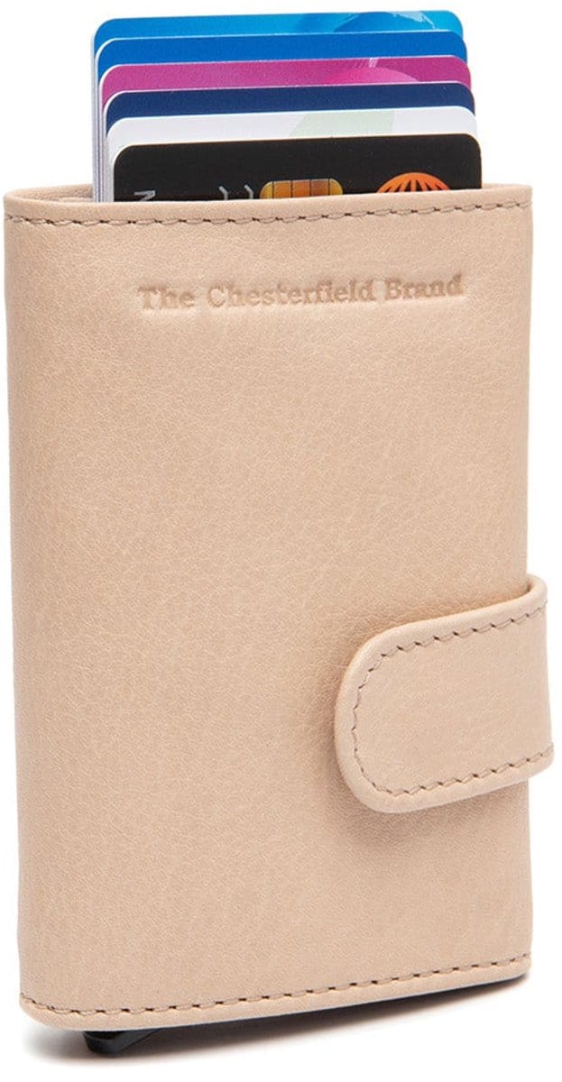 The Chesterfield Brand - Leren Pasjeshouder Beige Nivala