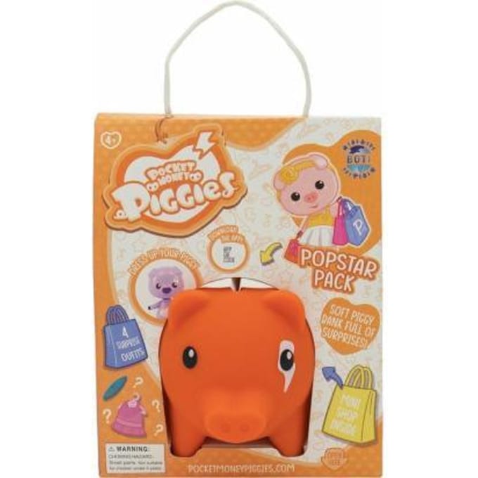 Pocket Money Piggies - Pop Star Pack Opbergen