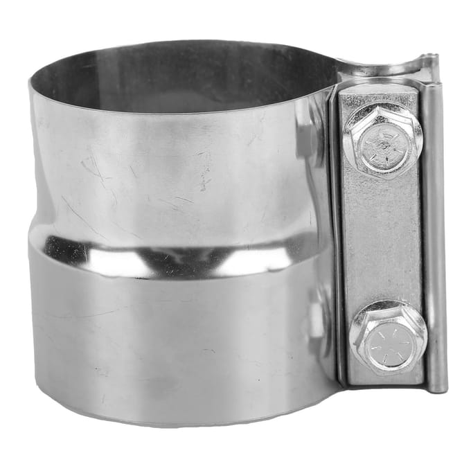 3in Uitlaatbandklem Overlappende verbinding RVS Koppeling voor Demper Downpipe Header Spruitstuk gray