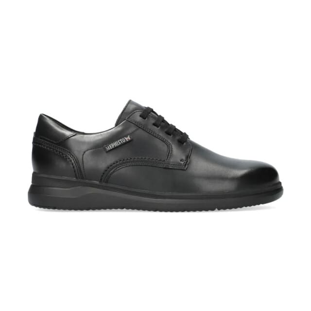 Mephisto Almeric - heren veterschoen - Zwart - maat 46.5 (EU) 11.5 (UK)