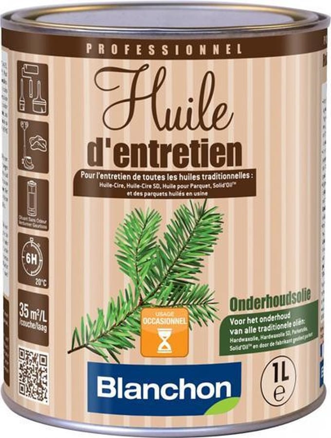 Blanchon onderhoudsolie Naturel 1l