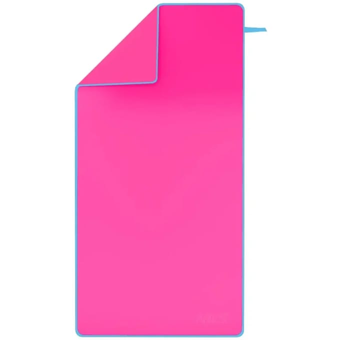 NILS CAMP NCR11 - Microvezel Handdoek - 140x70 cm - Roze
