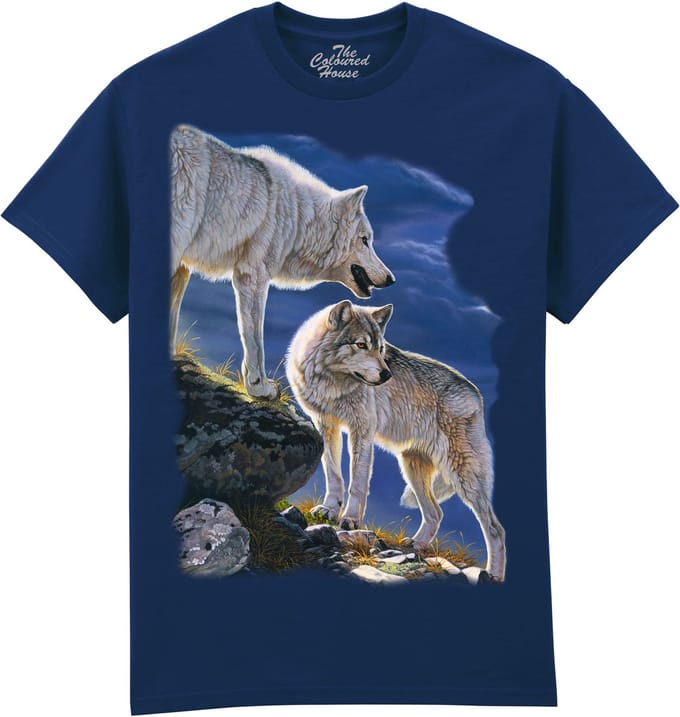 Tundra Wolf The Coloured House T-shirt M