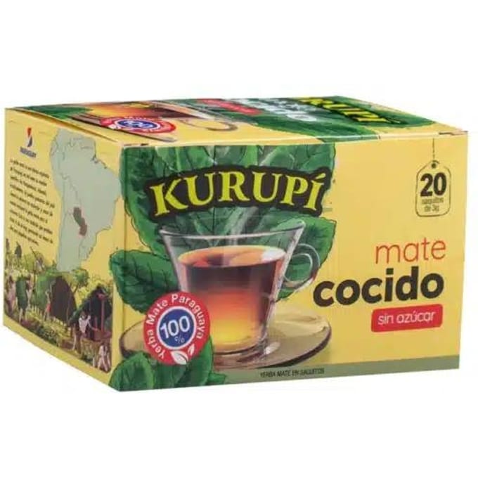 Yerba mate kurupi cocido in zakjes 20 st.