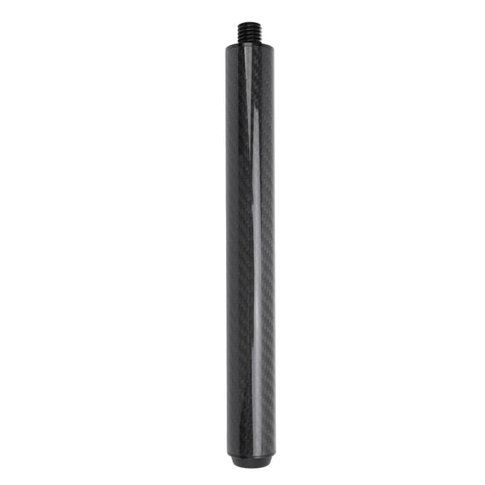 Biljart Pool Keu Verlengstuk 10 Inch Koolstofvezel Pool Keu Verlengstok met Achterplug voor gray