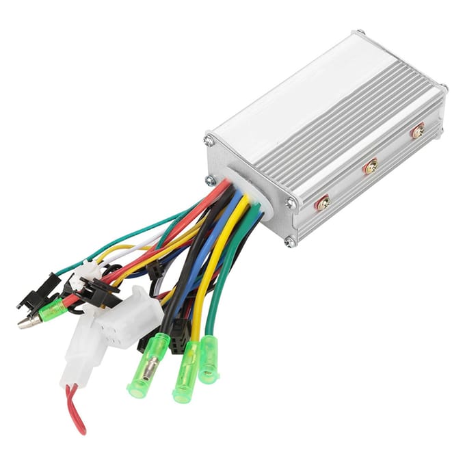 36V48V 350W Borstelloze Motorcontroller voor Elektrische Fiets Scooter white