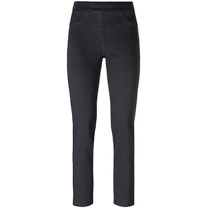 Enkellange jeans zonder sluiting Van Peter Hahn denim