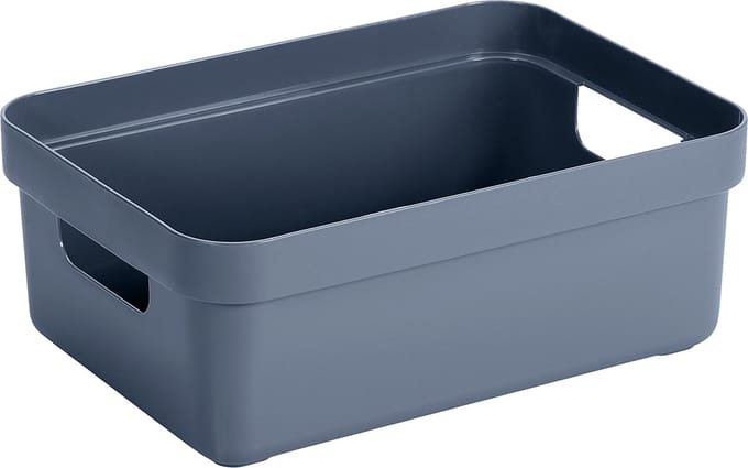 Sunware - Sigma home opbergbox 9L donkerblauw - 35 x 24,6 x 12,2 cm