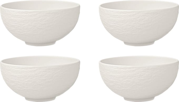Suppen Bol Manufacture Rock Blanc Ø 12,5 cm Set van 4