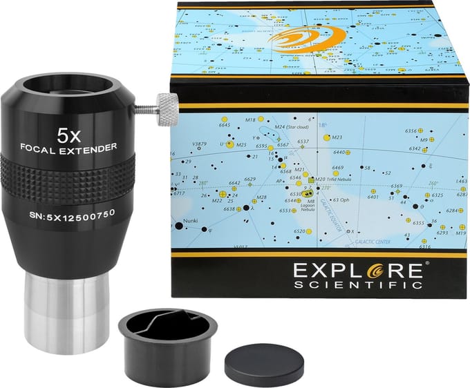 Explore Scientific Tele Extender - 5x - 31,7mm - 1.25"