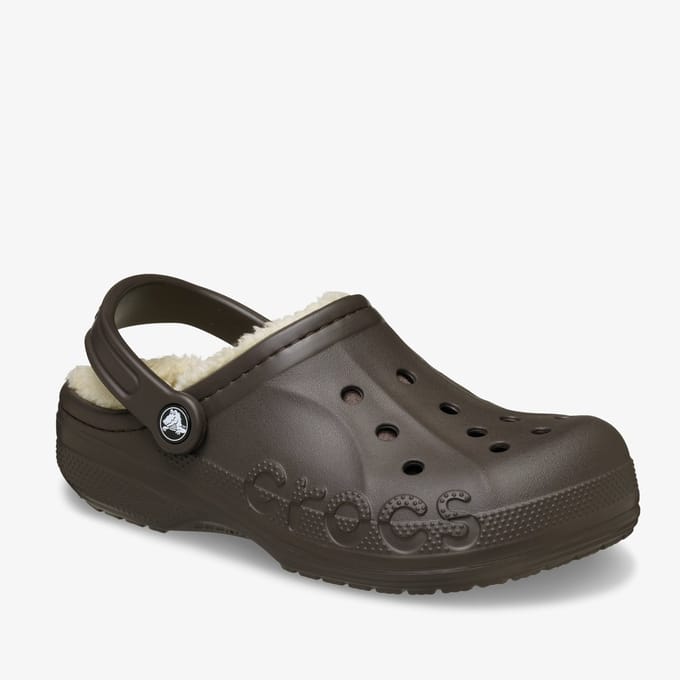 Crocs Baya Lined Clog klompen bruin - Maat 42/43 - Clogs