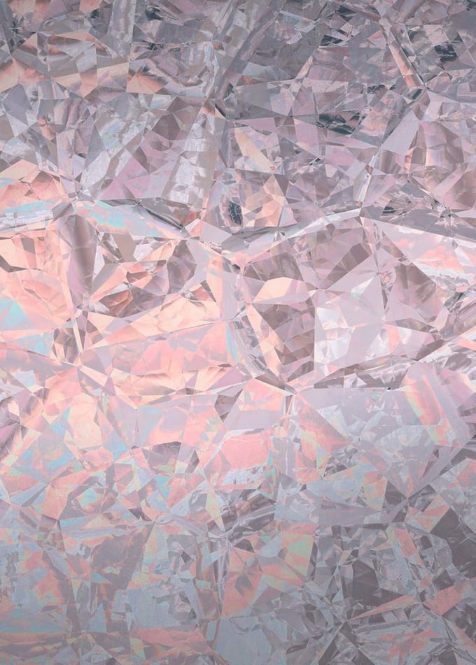 Fotobehang Crystals - Meerkleurig - 2,80m X 200cm