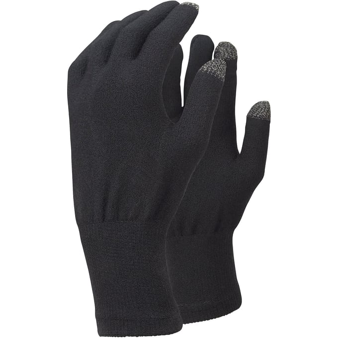 Heren Merino Touch Handschoenen Lichtgewicht Warm Buiten Wandelen Sneldrogend