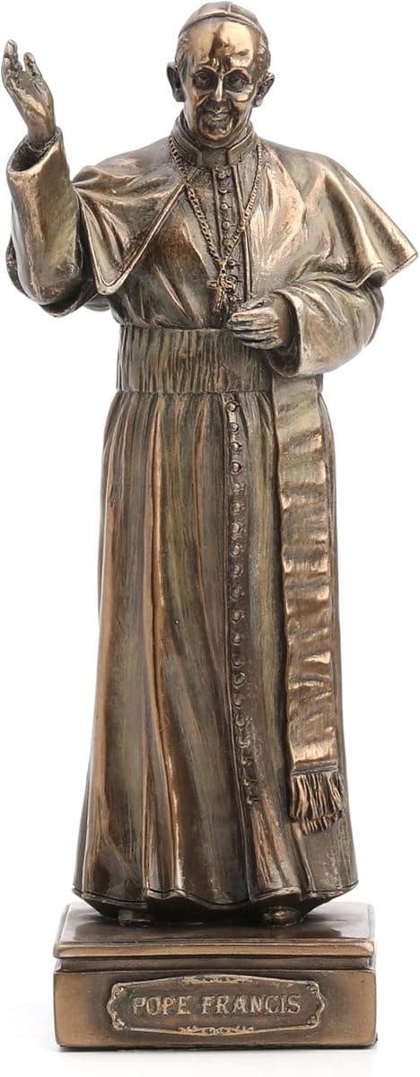 Veronese Design Beeld/figuur - Paus Franciscus - (hxbxd) ca. 28cm x 11cm x 9.5cm