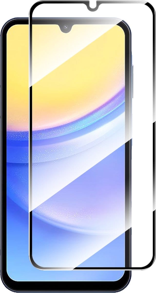 Solidenz Screenprotector - Geschikt voor Samsung Galaxy A15 - Premium Fullcover