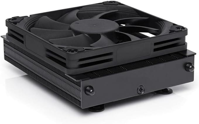 CPU Koeler Ventilator - Processor Fan - PC Koeling - 4-Pins Connector - 114 x 92 x 37mm - Zwart