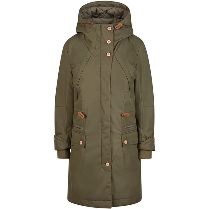 Brandit - Mayleene Parka jas - XS - Olijfgroen