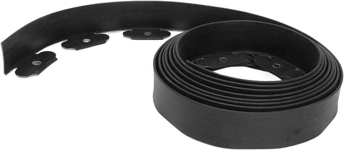 Tuinrand Set - Bloembakrand Gazonrand - Tuin Ontwerpen - No-dig Installatie - 5 Meter Lengte - Zwart