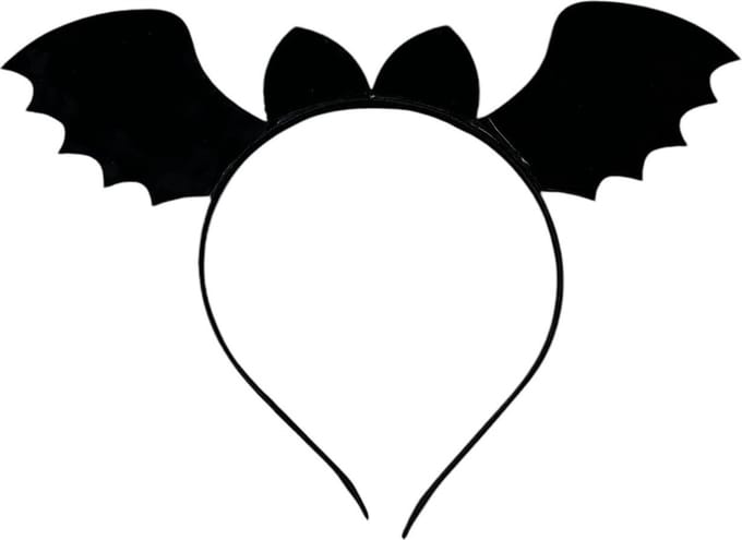 Diadeem vleermuis - Zwart