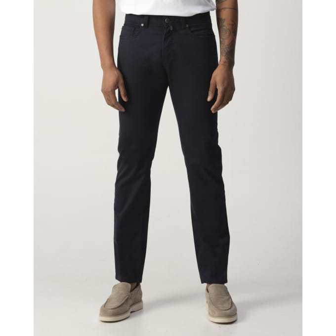 pierre cardin 5-Pocket broek Lyon in tapered fit
