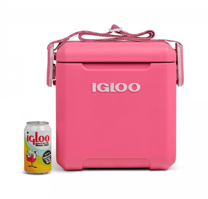 Igloo TAG Along Too Remix Koelbox - 10L - MaxCold-Isolatie - Roze