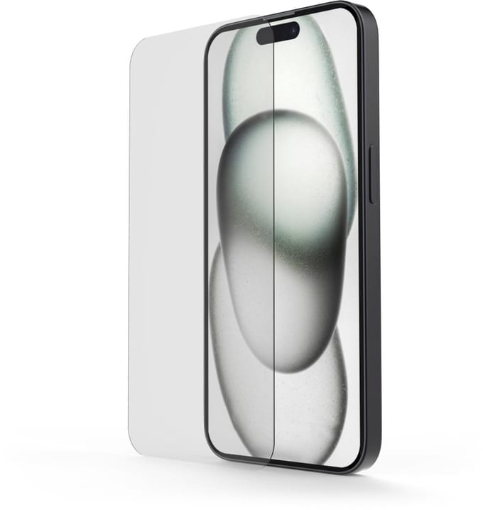 Hama screenprotector geschikt voor Iphone 15 Plus - Clear protect - Met montagehulp