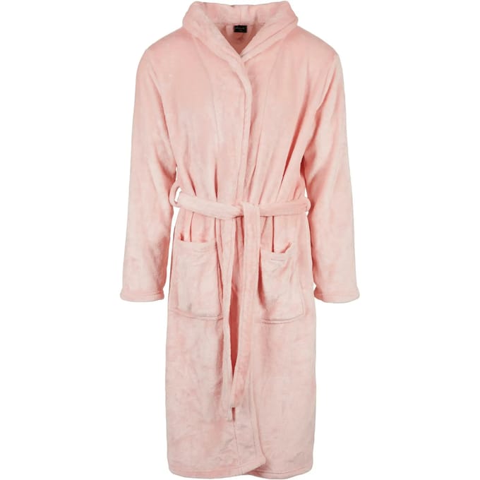 Mister Tee - Love Bathrobe Badjas - L/XL - Roségoudkleurig