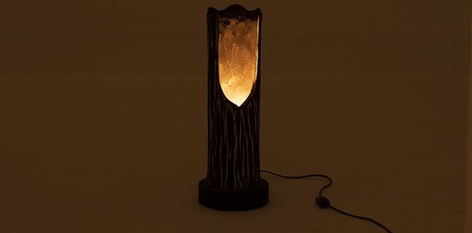 J-Line schemerlamp / tafellamp stam open 51 x 20 x 20