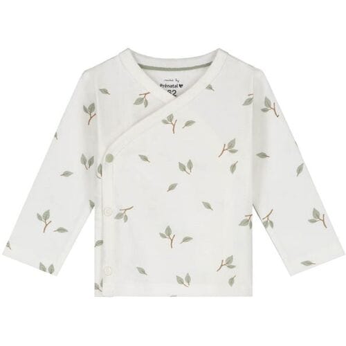 Prénatal newborn shirt Pure Ivory White 68 unisex