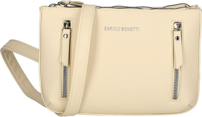 Enrico Benetti Sarah 66716 Schoudertas - Wit Off White