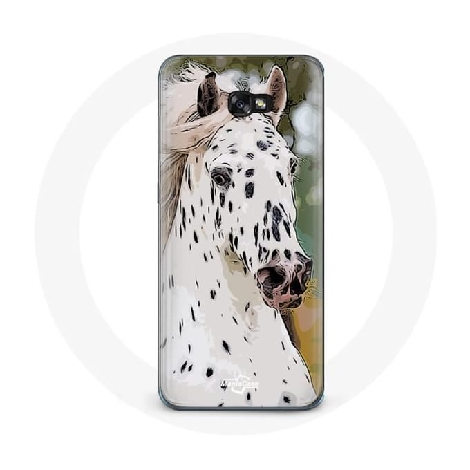 Hoesje voor Samsung Galaxy A3 2017 Appaloosa Wit Paard
