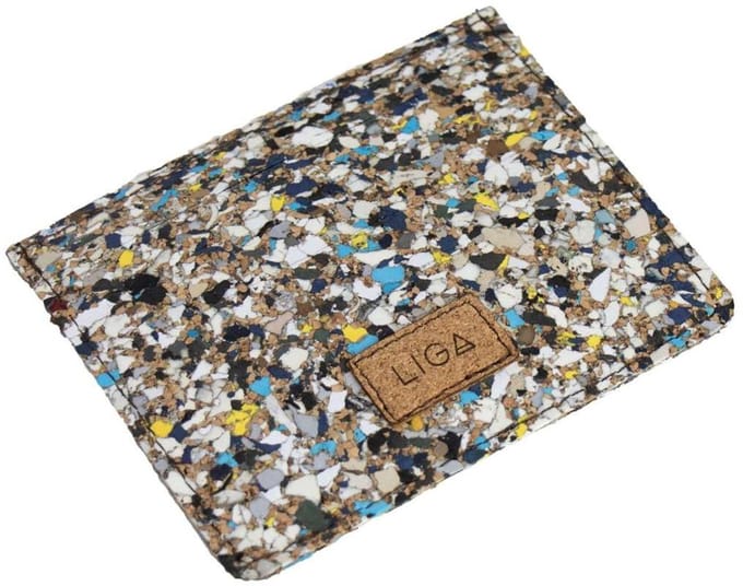 LIGA - Beach Clean Pashouder - Kurk - Multicolor -