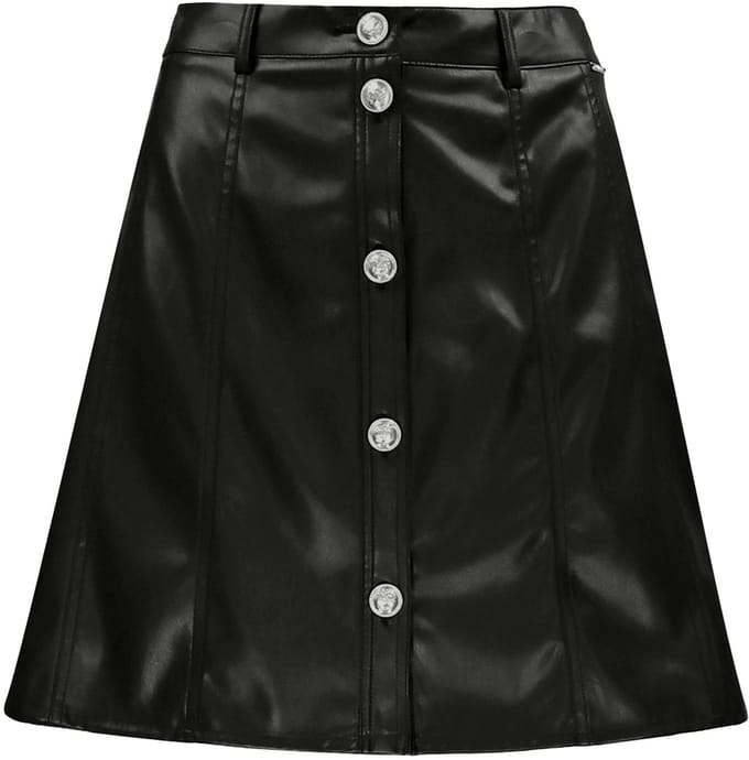 Liu Jo - zwarte faux leather rok - maat 42 (IT48)