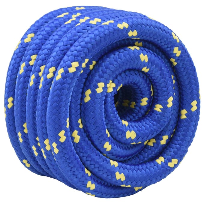 vidaXL - Boottouw - 4 - mm - 5 - m - Blauw