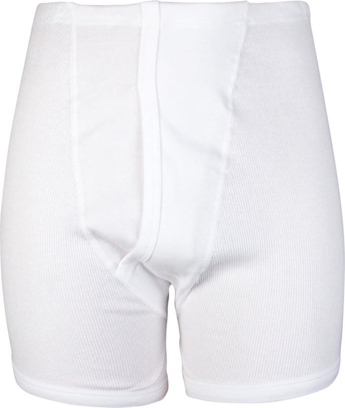 Beeren ondergoed, slip met gulp, 2 pack, wit, M