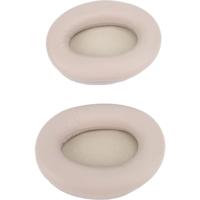2 Stuks Oorkussens voor WH1000XM3 Eiwitleer Memory Foam Headset Vervangende Oorkussens Grijs grijze kleur