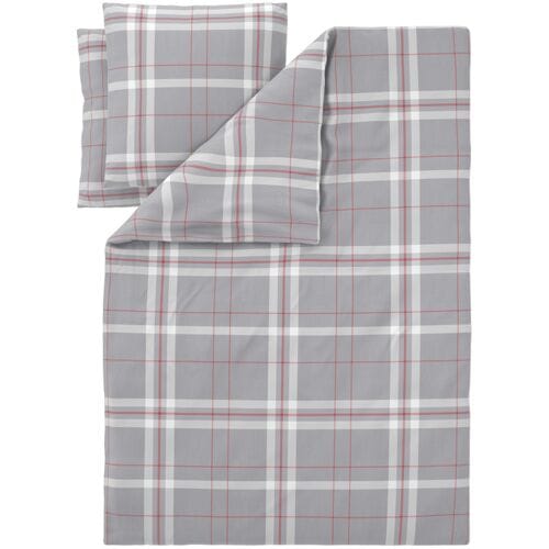 LIVARNO Fleece dekbedovertrek 200 x 200 cm (Geruit)